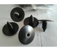 Per Peugeot Vari Mod. Kit 50pz Bottone Clip Nero per Fissaggio Locari Passaruota