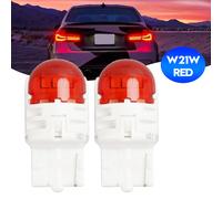 Per Philips 11065RU60X2 Ultinon Pro6000 LED-RED W21W intense Red 75lm H7 H7