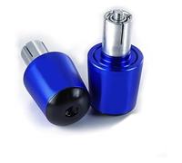 Per Piag&gio Per Liberty125 MP3 500 Per Medley Per BEV&ERLY 300 ZIP50 X7 X9 Moto CNC Manubrio Manopole Tappo Terminale Manubrio Tappo Contrappesi Manubrio Bilancieri(Blu)