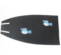 PER PIAGGIO SIDECAR VESPA TAPPETINO GOMMA NERO RIGATO E SAGOMATO vesparicambisud