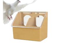 per piccioni, dispenser con doppia uscita - dispenser per mangimi per animali domestici - per parrocchetti quaglia galline pappagalli da cortile giardino gabbia interna esterna