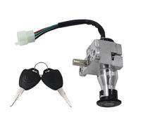 Per Piccoli Scooter GY6 50 100 125 ATV Moto Interruttore Chiave Rubinetto Testa Serratura Porta Elettrica 4 Fili Interruttore Accensione