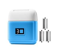 per Piedi Elettrica Ricaricabile, Smerigliatrice per Piedi per Pelle Morta, Scrubber Elettrico per Piedi con Tre Teste - Macchina per la Rimozione del Callo del Piede, Rimozione del Callo del Pie