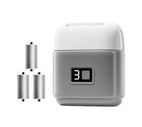 per Piedi Elettrica Ricaricabile, Smerigliatrice per Piedi per Pelle Morta, Scrubber Elettrico per Piedi con Tre Teste - Macchina per la Rimozione del Callo del Piede, Rimozione del Callo del Pie