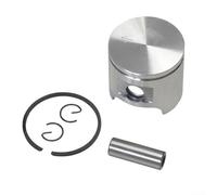 per PISTONE Assemblea 40 mm Diametro Compatibile con motosega 340 Parte di ricambio Kit cilindro in metallo ad alta resistenza per giardino per attrezzature elettriche esterne Riparazione Strumento di