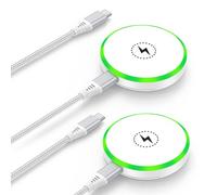 per Pixel 10 Pro XL Caricabatterie wireless magnetico Pad di ricarica rapida 2Pack 25W per Google Pixel 10 Pro Fold 10A 10 9A 9 8a 7 7a 6 5 4, Magnete Magsafe Wireless Charger Mat Android per Samsung