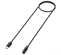 Per Plaud Note Ai Recorder Cavo di ricarica 1 m Cavo di ricarica rapida con protezione di sicurezza Filtro da sovratensione per alimentazione sicura Colore nero Materiale ABS Design a lunga durata