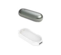 Per Plaud NotePin Ai Mini Base di Ricarica Magnetica Portatile con Protezione da Cortocircuito e Caricabatteria ad Alta Velocità, Registratore Vocale NotePin Ai (Bianco)