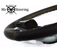 Per Plymouth barracuda Perforata Volante IN Pelle Cover Giallo Doppio STT