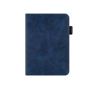 Per Pocketbook Touch HD 3 E-Reader Custodia con Supporto Flip Custodia in PU con Supporto per la Mano Blu Scuro