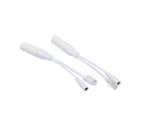 per poe Splitter Passivo 12 V DC Coppia per Wireless per ap per Voip Cablaggio di Rete Telefono Esterno Impermeabile Adattatore Gigabit 170mm