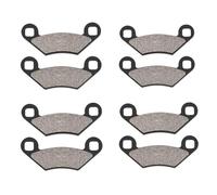 per Polaris 250 350L 400L 2x4/4x4 1990-1995 Big Boss 250 300 350 400 500 Tutti I Modelli 1989-1999 Accessori Moto Pastiglie Freno Anteriori E Posteriori Parte Frenante Parti(4 Paia)