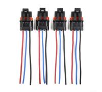 Per Polaris Pulse Power Bus Bar Pigtail Connettore Filo Compatibile Con Per Rzr Per Pro Per Xp Per Generale 1000 Midsize Sp 570 Crew 4pcs Nero Giallo Rosso Heavy Duty 16 Gauge Kit di cablaggio