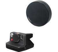 Per Polaroid Now 2a/3a generazione, ora + 2a/3a generazione, tappo in lega di alluminio antipolvere e antigraffio per fotocamera istantanea Polaroid Now (nero)