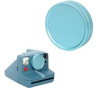 Per Polaroid Now 2a/3a generazione, ora + 2a/3a generazione, tappo in lega di alluminio antipolvere e antigraffio per fotocamera istantanea Polaroid Now (blu)
