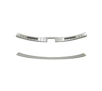 Per Polestar 2 2021-2024 Nero Argento Piastra Di Protezione Per Baule Posteriore Per Auto Anti-Hit Polvere Davanzale Copertura Trim Accessori RESPUNEKBAH(Silver AB)