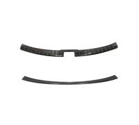 Per Polestar 2 2021-2024 Nero Argento Piastra Di Protezione Per Baule Posteriore Per Auto Anti-Hit Polvere Davanzale Copertura Trim Accessori RESPUNEKBAH(Silver Outside B)