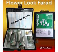 Per Polestar 3 dal 2024 Kit Bulloni Antifurto Flower Lock Farad Cerchi in Lega