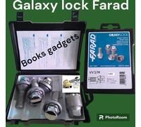 Per Polestar 3 dal 2024 Kit Bulloni Antifurto Galaxy Lock Farad Cerchi in Lega