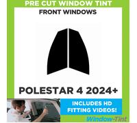 Per Polestar 4 2024+ Pellicola Finestrini Pre Tagliata Finestrini Anteriori
