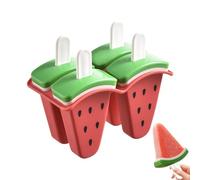 per Poli - Stampo riutilizzabile per anguria per , vassoio congelatore per alimenti con sformatura facile e bastoncini per budino yogurt gelatina