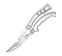 per pollame | da cucina robuste in acciaio con manici antiscivolo per pollo pesce | Strumento per per cucinare e elaborare alimenti come il pollo di quaglia