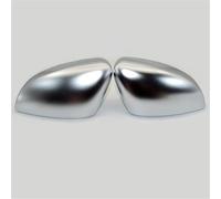 Per POLO MK5 6C 2014-2017 Guscio Specchietto | 2x calotte laterali per coperture specchietti retrovisori argento cromato opaco