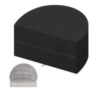 per poltrona | Protezione con blocco UV, protezione semicircolare per isola di sole per mobili da giardino, per patio, giardino e posteriore