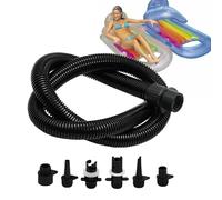 per pompa ad aria - Raccordo per tubo 'aria | Collegamento leggero portatile multifunzione per materasso zattera barca tenda kayak piscina e tavola da paddle