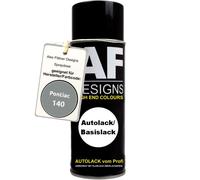 Per Pontiac 140 Prata Smoke bomboletta spray metallizzata vernice di base...