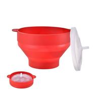 Per Popcorn Nel Microonde: Design Pieghevole In Silicone, Materiale Resistente Al Calore, Facile Conservazione, Utilizzo Sicuro Del Microonde | Boŵl Per Popcorń Per La Serata Al Cinema, Per Un