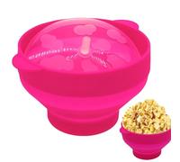 per popcorn nel microonde - Macchina in silicone da 6 pollici | per popcorn in silicone - Design pieghevole e resistente al calore per snack fatti in casa, serate di cinema, giornate d