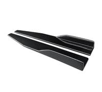Per Porsche 718 2016-2022 Accessorio Per Auto Minigonne Laterali Sinistra/destra Paraurti Diffusore Spoiler Estensioni Ali 75 Cm Stile Esterno Dell'auto(Carbon Fiber Look)