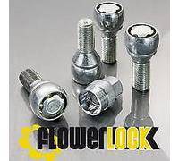 Per Mercedes GLK dal 04.2009 Kit Bulloni Antifurto Flower Lock Cerchi in Lega