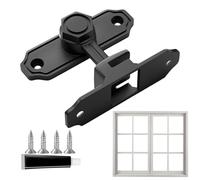 Per Porta Scorrevole - Per Porta Scorrevole In Lega Di Zinco Resistente Per Fienili, Garage E Cancelli, Include Ganci Di Sicurezza, Viti E, Kit Hardware Di Bloccaggio