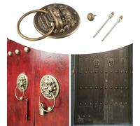 Per Porta Villa Vintage Ottone Pomello Cancello Villa Arredamento Elegante