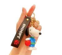 per Portachiavi per Borsa da Ragazza Portachiavi Regalo per Bambini Portachiavi S-noopy, Fashion Cartoon Cute Portachiavi S-noopy Bag Portachiavi Ciondolo, D