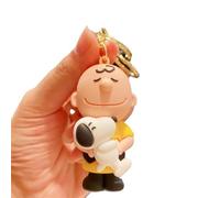 per Portachiavi per Borsa da Ragazza Portachiavi Regalo per Bambini Portachiavi S-noopy, Fashion Cartoon Cute Portachiavi S-noopy Bag Portachiavi Ciondolo, E