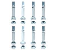 Per Powersmart Set Pin di Cesoia Spazzaneve Due Stadi 8 pz 43,3 mm Metallo Argen