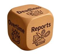 per prendere decisioni per il lavoro, audaci e divertenti e sfacciati, in legno, decorazione da scrivania, per colleghi, amici, familiari, colleghi, donne, uomini, adulti