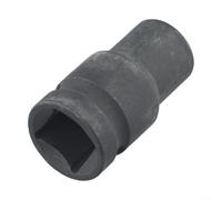 Per presa rubinetto a trasmissione quadrata da 12 pollici con driver da 1/2 pollici per l'uso con cricchetti Adatto a rubinetti da M6 a M24, rivestimento fosfato nero per protezione ()