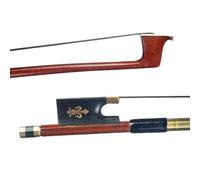 per principianti archetto violino Arco Da Violino Per Studenti A Grandezza Naturale 4/4 Bastone Fatto A Mano Ben Bilanciato Crine Di Cavallo Nero Fleur-de-lis Ebano