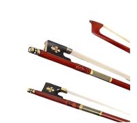 per principianti archetto violino Arco Per Violino Arco In Mogano Brasiliano Performance Grade Coda Di Cavallo Arco Rotondo Ottagonale In Ottone Intagliato (Color : 1/4)