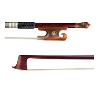 per principianti archetto violino Arco Per Violino Pernambuco Di Livello Superiore 4/4 Bastone Ottagonale A Grandezza Naturale Intarsio In Ebano In Crine Di Cavallo Bianco Archi Ben Bilanciati (Colo