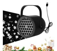 Per Proiettori Natalizi - 3,78 X 3,66 X 4,13 Pollici Lampada A Di Neve ABSLED | Di Movimento Colorate Per Decorazioni Natalizie Interni Ed Esterni | Proiettore Luce: Cortile, Casa E F