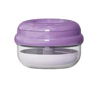 per protesi dentarie | Contenitore a immersione impermeabile con porta grondaia | Supporto per paradenti e cigolio | Per pulizia, ammollo e risciacquo, adulti, uso a casa e