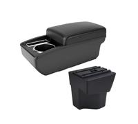 Per Proton Per VIVA Accessori Per La Modifica Della Scatola Portaoggetti Bracciolo Console Centrale Auto Con Portabicchieri Auto Console Centrale(A2 Black line NO USB)