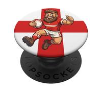 Per provare l'allegro eroe del rugby inglese PopSockets PopGrip Adesivo