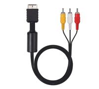 Per PS3 PS2 PS1 Adattatore convertitore cavo RCA splitter cavo AV