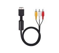Per PS3 PS2 PS1 Cavo AV Splitter RCA Audio Video Cavo di Prolunga Adattatore Convertitore da Lettore di Giochi A Monitor TV RCA